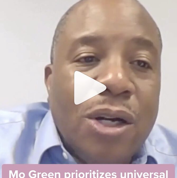VIDEO: Mo Green says a strong public education system shouldn’t be a partisan issue
